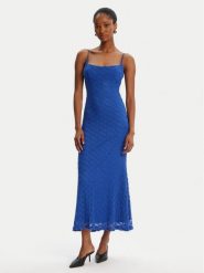 Bardot Sukienka koktajlowa Adoni Mesh 57998DB1 Niebieski Regular Fit. Niebieskie sukienki damskie Bardot, bez wzorów, z meshu, wizytowe, bez ramiączek. Za 339.99 zł.