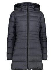 CMP Płaszcz pikowany w kolorze antracytowym rozmiar: 34. Czarne płaszcze damskie CMP, bez wzorów, z materiału, bez kaptura. Za 162.11 zł.