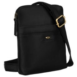 Skórzana torebka męska na ramię vintage Peterson PTN 19004-OPU. Torebki klasyczne damskie Peterson, ze skóry ekologicznej, na ramię, bez dodatków. Za 137.99 zł.