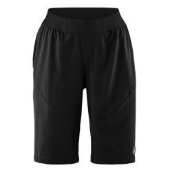 Szorty damskie Gonso Simplita. Czarne spodenki sportowe damskie Gonso, s, bez wzorów, z materiału, rowerowe. Za 411.00 zł.