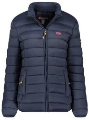 Geographical Norway Kurtka pikowana "Atikolor" w kolorze granatowym rozmiar: M. Niebieskie kurtki damskie Geographical Norway, m, bez wzorów, bez kaptura. Za 113.99 zł.