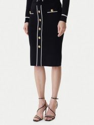 Marciano Guess Spódnica ołówkowa 6RGD03 5905Z Czarny Regular Fit. Czarne spódnice damskie Marciano Guess, s, z aplikacjami, z wiskozy. Za 619.99 zł.