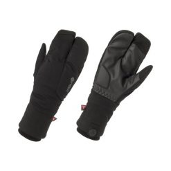 Deep Winter Gloves. Czarne rękawiczki damskie AGU, bez wzorów, z materiału. Za 299.80 zł.