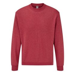 Bluza Rozpinana Dla Dorosłych Unisex Classic Heather. Niebieskie bluzy damskie Fruit of the Loom, l, bez wzorów, z bawełny, z kapturem. Za 85.99 zł.