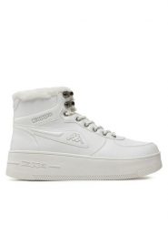 Kappa Sneakersy VSKA007 Biały. Białe obuwie sportowe damskie Kappa, ze skóry, bez zapięcia. Za 229.99 zł.