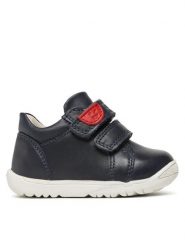 Geox Sneakersy B Macchia B. B B254NB 08554 C4064 Granatowy. Niebieskie buty sportowe chłopięce Geox, ze skóry, bez zapięcia. Za 179.99 zł.