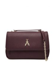 Patrizia Pepe Torebka 8B0228/L001-M536 Bordowy. Czerwone torebki klasyczne damskie Patrizia Pepe, ze skóry, bez dodatków. Za 1,389.00 zł.