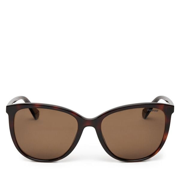 Okulary przeciwsłoneczne Polaroid. Brązowe okulary przeciwsłoneczne damskie Polaroid. Za 199.99 zł.