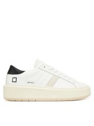 D.A.T.E. Sneakersy Hill Low Platform Calf W431-HP-CA Biały. Białe obuwie sportowe damskie D.A.T.E., ze skóry, bez zapięcia. Za 579.99 zł.