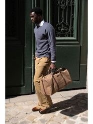 Victor & Hugo Paris Torba podróżna w kolorze jasnobrązowym - 53 x 27 x 27 cm rozmiar: onesize. Brązowe torby podróżne Victor & Hugo Paris, bez wzorów, z materiału. Za 369.99 zł.