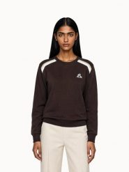 Bluza damska Le Coq Sportif Heritage. Brązowe bluzy damskie le coq sportif, l, bez wzorów, z materiału, bez kaptura. Za 311.50 zł.