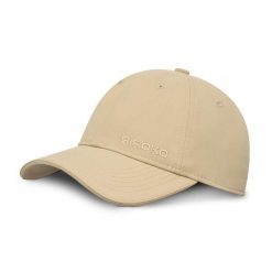 Sześciopanelowa sportowa czapka z daszkiem Fitness Siroko Coach Sand Brown. Brązowe czapki z daszkiem damskie SIROKO, bez wzorów, z tkaniny. Za 127.00 zł.