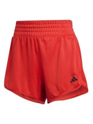 Adidas Szorty sportowe "Pacer" w kolorze czerwonym rozmiar: S 3. Czerwone spodenki sportowe damskie Adidas, s, bez wzorów, outdoorowe. Za 89.95 zł.