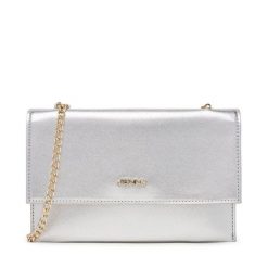 Torebka JENNY. Szare torebki wieczorowe damskie Jenny, bez wzorów, bez dodatków. Za 69.99 zł.