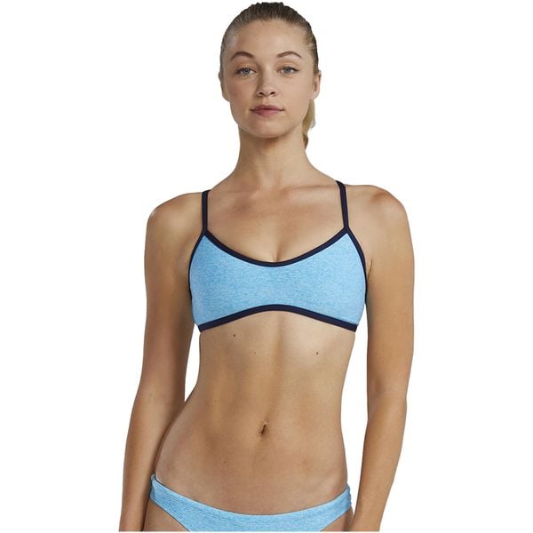 Góra bikini damskie TYR Trinity Top - Lapped. Niebieskie bikini TYR, bez wzorów. Za 127.23 zł.