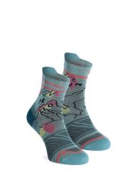 Skarpety damskie Ortovox Alpine Light Quarter Socks. Niebieskie skarpetki damskie ORTOVOX, bez wzorów, z materiału. Za 128.50 zł.