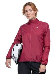 Schöffel Kurtka kolarska "Cannobio" w kolorze jagodowym rozmiar: 38. Różowe kurtki sportowe damskie Schöffel, bez wzorów, bez kaptura. Za 170.07 zł.
