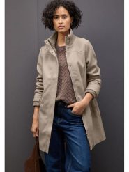 Cecil Płaszcz przejściowy w kolorze beżowym rozmiar: 36. Brązowe płaszcze damskie Cecil, bez wzorów, bez kaptura. Za 347.81 zł.