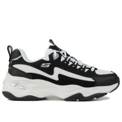 Buty damskie sportowe Skechers D LITES 4.0. Białe obuwie sportowe casual damskie Skechers, trekkingowe. W wyprzedaży za 269.00 zł.