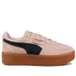Buty damskie sportowe trampki Puma PALERMO ELEVATA. Brązowe trampki damskie Puma, bez wzorów, z gumy, bez zapięcia. Za 258.00 zł.