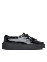 Clarks Półbuty Torview W 26327997 Czarny. Czarne półbuty damskie Clarks, bez wzorów, z lakierowanej skóry, bez obcasa, na płaskiej podeszwie, bez zapięcia. Za 569.99 zł.