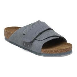 Klapki Birkenstock Gizeh Bs 1029144 szare. Szare klapki damskie bez wzorów, bez obcasa, bez zapięcia. Za 872.66 zł.