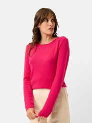 Just Cashmere Kaszmirowy sweter "Vivian" w kolorze różowym rozmiar: XL. Różowe swetry klasyczne damskie Just Cashmere, xl, z kaszmiru, bez kołnierzyka. Za 245.96 zł.