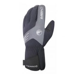 Rękawiczki zimowe unisex Chiba Thermo Plus. Czarne rękawiczki damskie CHIBA, bez wzorów. Za 276.00 zł.