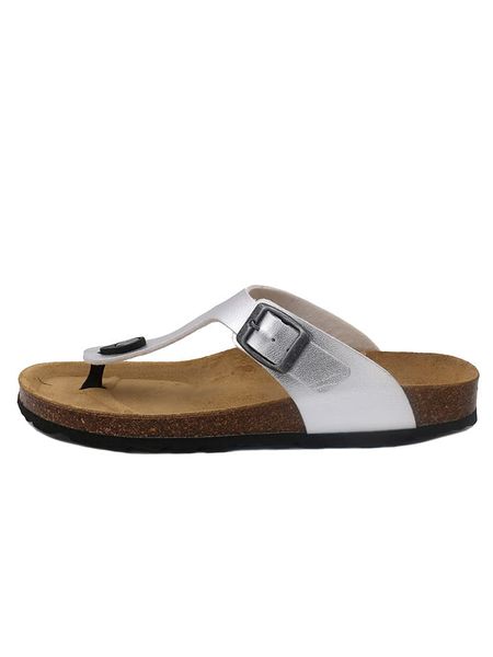 Billowy Japonki w kolorze srebrnym rozmiar: 38. Szare klapki damskie Billowy, bez wzorów, z otwartym noskiem, bez obcasa, bez zapięcia. Za 78.66 zł.