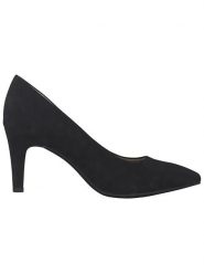 S. Oliver Czółenka w kolorze czarnym rozmiar: 40. Czarne czółenka damskie S.Oliver, bez wzorów, bez obcasa, na szpilce. Za 56.79 zł.