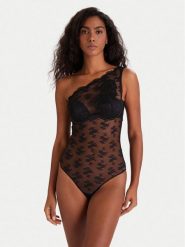 Guess Body O5YM02 KCVX0 Czarny. Czarne body i gorsety Guess, z aplikacjami, z syntetyku. Za 262.00 zł.