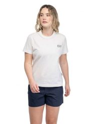 Bergans Koszulka w kolorze białym rozmiar: XL. Białe bluzki damskie Bergans, xl, bez wzorów, z bawełny, bez kołnierzyka, bez ramiączek. Za 105.14 zł.