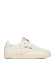 Reebok Sneakersy EO-CLUB C 85 VINTAGE 100007797 Écru. Obuwie sportowe damskie Reebok, ze skóry, bez zapięcia. Za 259.99 zł.