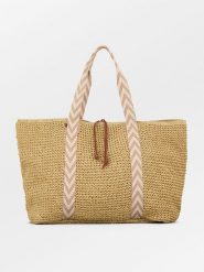 Becksöndergaard Shopper bag "Pheobe" w kolorze beżowym - 44 x 40 cm rozmiar: onesize. Brązowe shopper bag Becksöndergaard, bez wzorów, z materiału, bez dodatków. Za 165.99 zł.