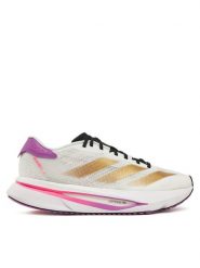 Adidas Buty do biegania adizero SL2 JQ7463 Biały. Białe obuwie sportowe damskie Adidas, z materiału, bez zapięcia, do biegania. Za 419.99 zł.