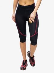 Legginsy do biegania damskie La Sportiva Triumph Tight 3/4. Czarne legginsy damskie La Sportiva, l, bez wzorów. Za 335.49 zł.