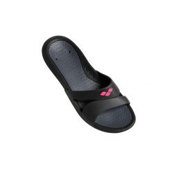 Klapki Arena Arena Nina Woman Hook. Czarne klapki damskie Arena, bez wzorów, bez obcasa, bez zapięcia. Za 157.00 zł.