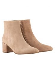 Högl Skórzane botki "Daydream" w kolorze beżowym rozmiar: 37. Brązowe botki damskie Högl, eleganckie, bez obcasa, bez zapięcia. Za 274.95 zł.