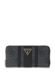 Guess Portfel 181207 Czarny. Czarne portfele damskie Guess, z aplikacjami. Za 339.99 zł.