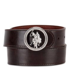 Pasek U.S. Polo Assn. Brązowe paski damskie U.S. Polo Assn., bez wzorów. Za 159.99 zł.