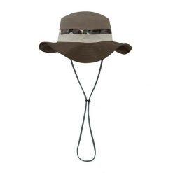Kapelusz BUFF EXPLORE BOONEY HAT HETCH FOREST. Brązowe kapelusze damskie Buff, bez wzorów, z materiału. Za 219.90 zł.