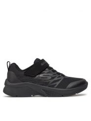 Skechers Sneakersy Texlor 403770L/BBK Czarny. Czarne buty sportowe chłopięce Skechers, z materiału, bez zapięcia. Za 149.99 zł.