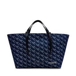 Torebka Desigual. Niebieskie torebki klasyczne damskie Desigual, bez dodatków. Za 299.99 zł.