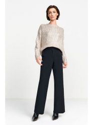 Rich&Royal Sweter w kolorze beżowym rozmiar: M. Brązowe swetry klasyczne damskie Rich&Royal, m, z wełny, bez kołnierzyka. Za 327.87 zł.