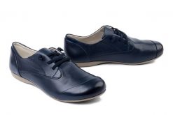 JOSEF SEIBEL 87201 971 868 Fiona 01 fathom, półbuty damskie. Niebieskie półbuty damskie Josef Seibel, bez wzorów, ze skóry, bez obcasa, bez zapięcia. Za 305.92 zł.