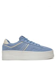 Tommy Jeans Sneakersy The Greenwich Flatform Elevated EN0EN02676 Szary. Szare obuwie sportowe damskie Tommy Jeans, z jeansu, bez zapięcia. Za 269.99 zł.