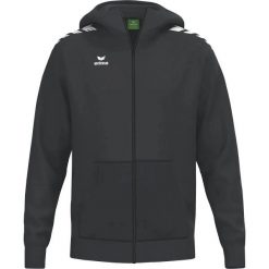 Bluza z kapturem Erima CMPT Wings. Czarne bluzy damskie Erima, m, bez wzorów, z bawełny, z kapturem. Za 265.90 zł.