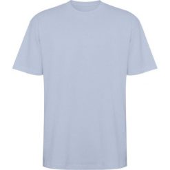 Koszulka Z Krótkim Rękawem Dla Dorosłych Unisex Bull Oversized. Niebieskie bluzki damskie ROLY, bez wzorów, sportowe, bez kołnierzyka, bez ramiączek. Za 51.99 zł.