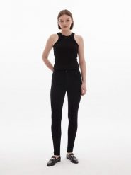 LTB Dżinsy "Amy" - Skinny fit - w kolorze czarnym rozmiar: W25/L28. Czarne jeansy damskie LTB, z podwyższonym stanem. Za 83.42 zł.