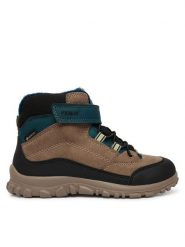 Primigi Śniegowce GORE-TEX 2365022 D Brązowy. Brązowe buty zimowe chłopięce Primigi, z gore-texu, bez zapięcia. Za 394.99 zł.